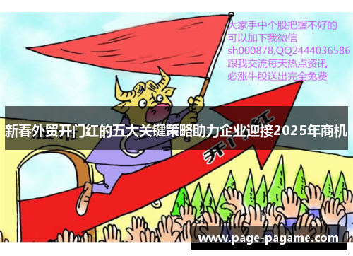 新春外贸开门红的五大关键策略助力企业迎接2025年商机
