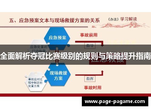全面解析夺冠比赛级别的规则与策略提升指南