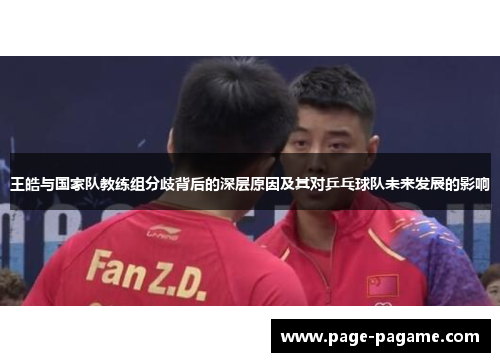 王皓与国家队教练组分歧背后的深层原因及其对乒乓球队未来发展的影响